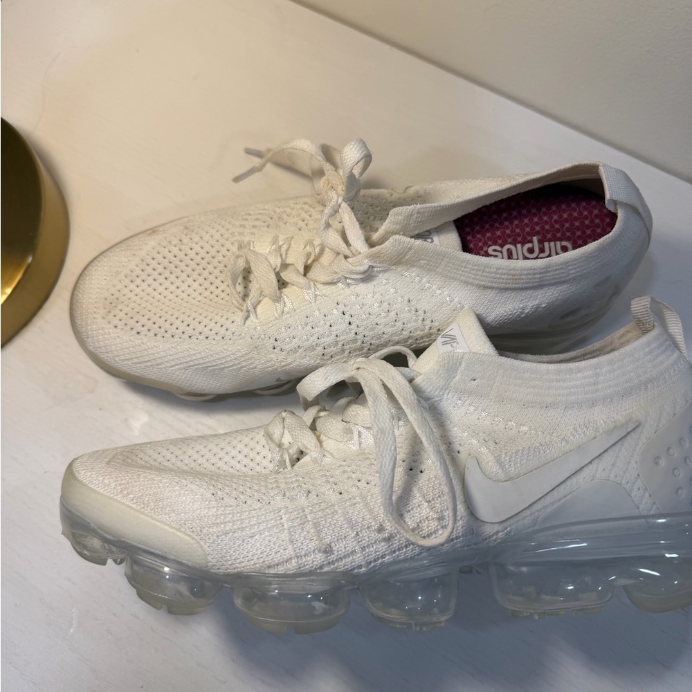 Nike Women's Cream VaporMax Sneakers